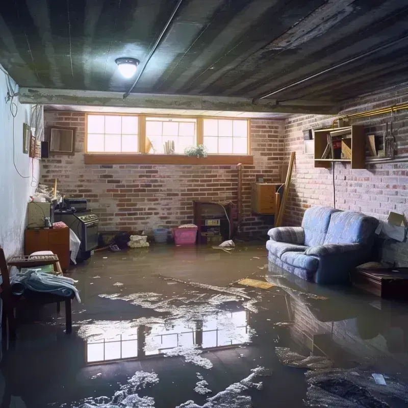 Flooded Basement Cleanup in Chichester, NH